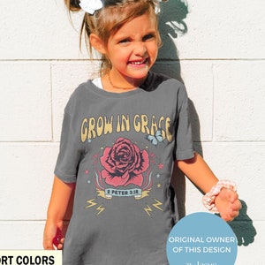Jesus Shirt for Kids Kids Christian Tee Christian Baby Gift Kids Christian Shirt Christian Merch Toddler Christian Christian Clothes Faith