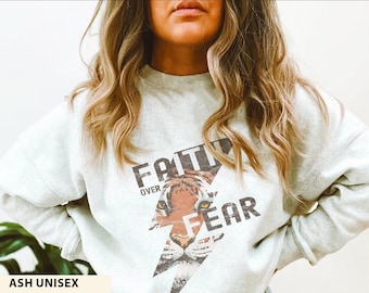 Christian Sweatshirt Christian Crewneck Christian Streetwear Christian Apparel Faith Sweatshirt  Christian Gift Aesthetic Clothing Christian