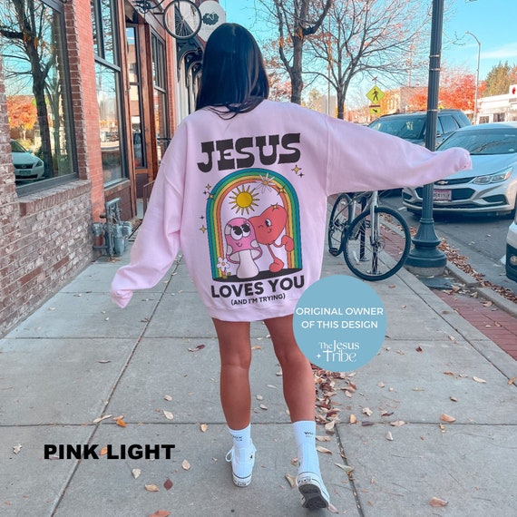 Christian Crewneck Christian Sweatshirt Christian Merch Jesus Sweatshirt Christian Apparel Christian Streetwear Christian Clothes Pastor