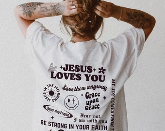 Christian Shirts Christian Tshirts Jesus Shirt Christian Apparel Christian Shirt Christian TShirts Christian Graphic Tees Bible Verse Shirt