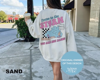 Bible Verse Sweatshirt Christian Sweatshirt Bible Verse Shirt Christian Shirt Christian Apparel Religious Gift Religious Sweatshirt Christia