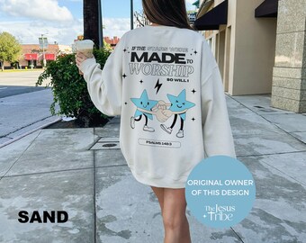 Christian Crewneck Christian Sweatshirt Christian Merch Jesus Sweatshirt Christian Apparel Christian Streetwear Christian Clothes Pastor
