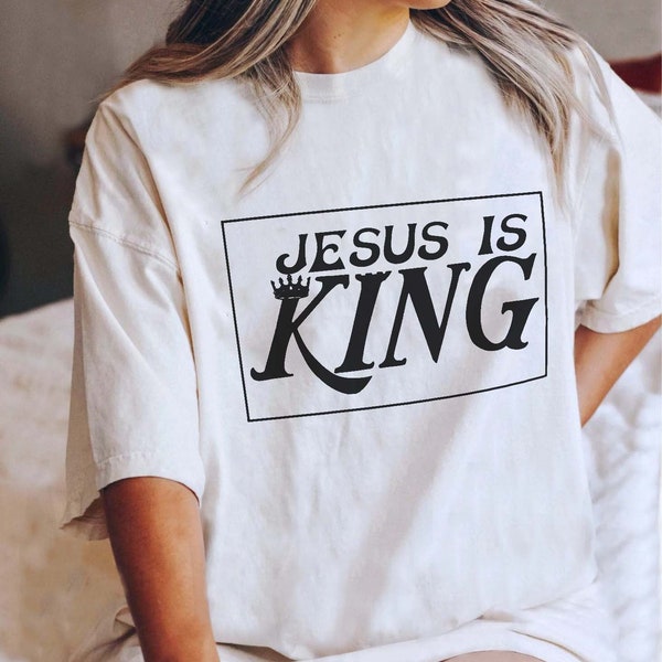 Shop Jesus is King Shirt - Etsy