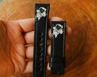 オメガバンド オメガレザーストラップ 22 mm 21 mm 20 mm 19 mm 18 mm