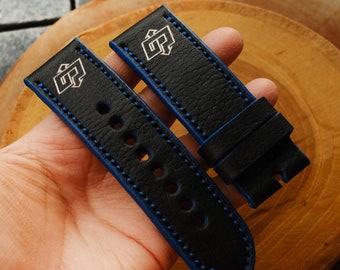 Correa hecha a mano de 26 mm, 24 mm y 22 mm para Panerai