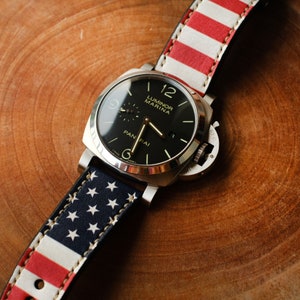 Panerai Strap Panerai Watch Band For Officine Panerai Luminor Marina Radiomir PAM 22mm 24mm 26mm Band Handmade Soft Leather Straps