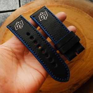 Panerai Strap Panerai Watch Band For Officine Panerai Luminor Marina Radiomir PAM 22mm 24mm 26mm Band Handmade Leather Straps