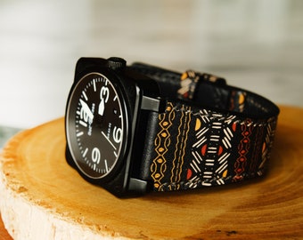 Handmade Leather Watch Strap for Bell & Ross – Custom Band