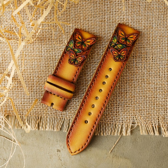 Butterfly Apple Watch Band Series 7 41mm 45mm Series 6  display picture 3