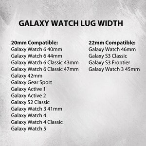 Galaxy Watch Straps for Women S3frontiergalaxy 42mmgalaxy - Etsy