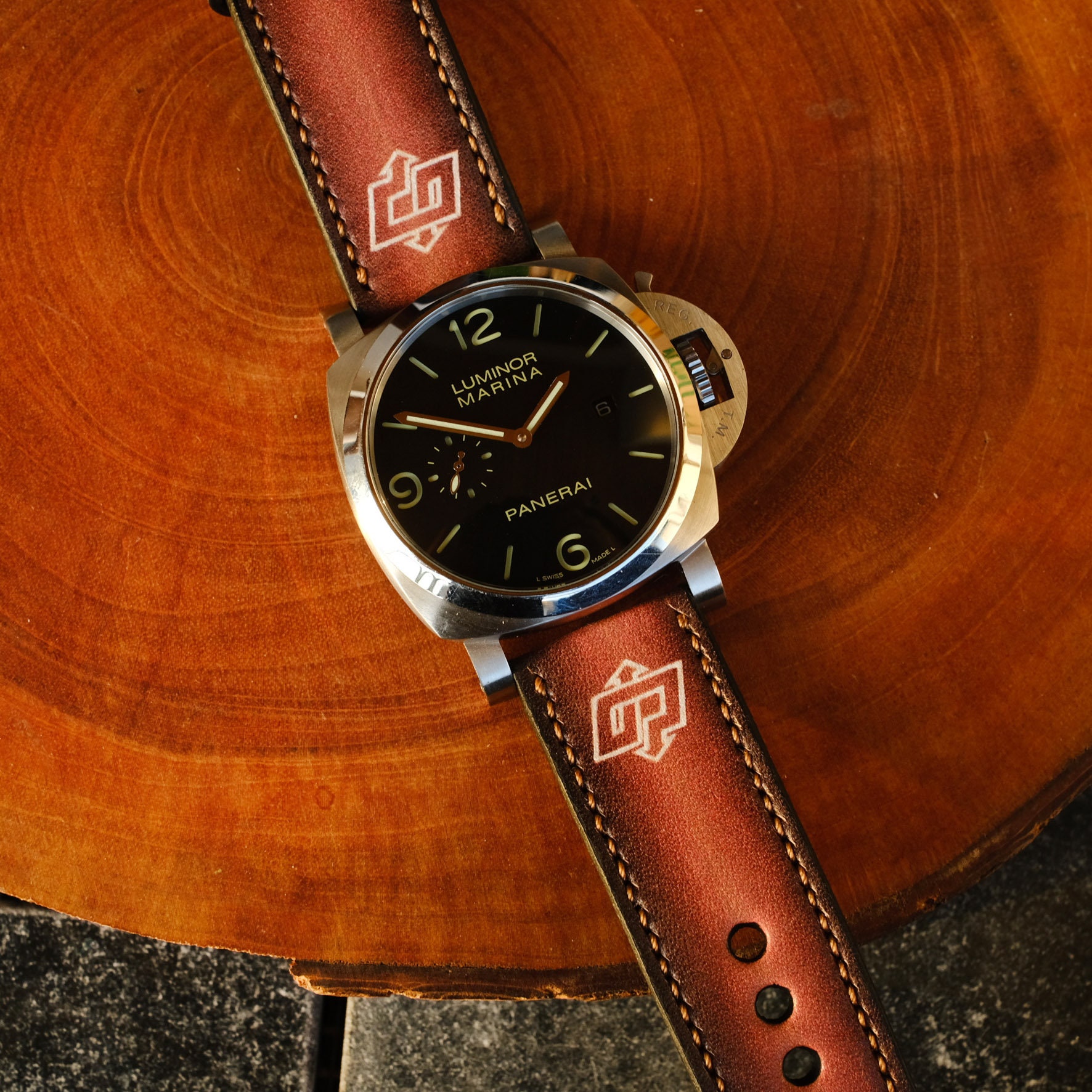 Panerai Strap Panerai Watch Band For Officine Panerai Luminor Etsy