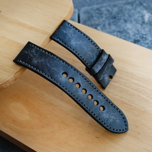 Rolex Strap 21mm 20mm 19mm 18mm 22mm Handmade Leather Straps