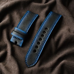 SevenFriday Watch Leather Straps 28mm 24mm Handmade Leather Straps