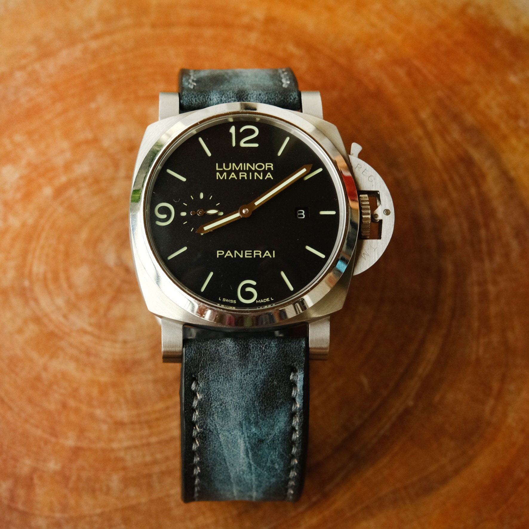 Panerai Watch Band for Officine Panerai Luminor Marina Etsy Australia