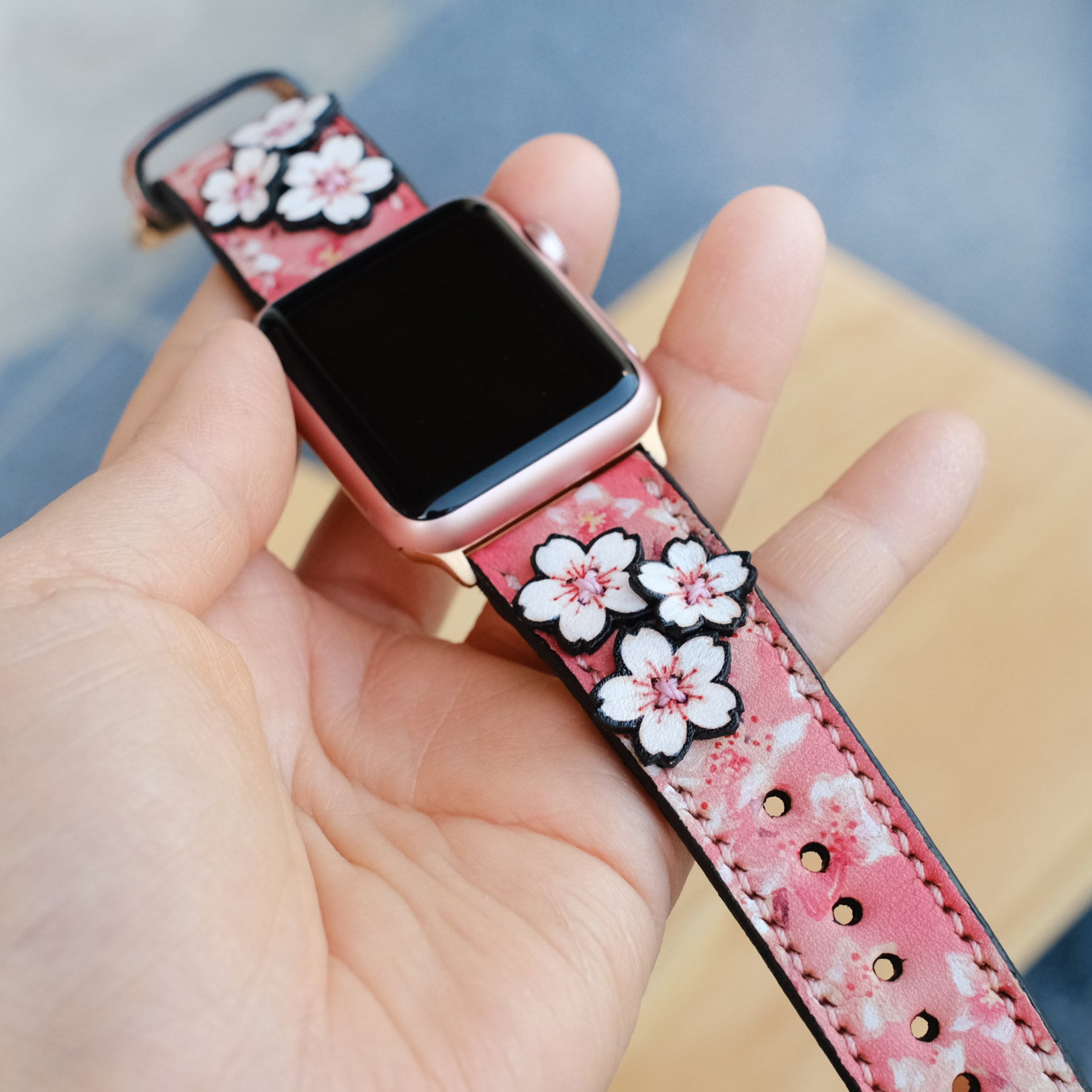 Retro Red Rose Flower Nylon Band: A Stylish Accessory For Your Watch Series  8-2 Se (41mm- ) - Temu