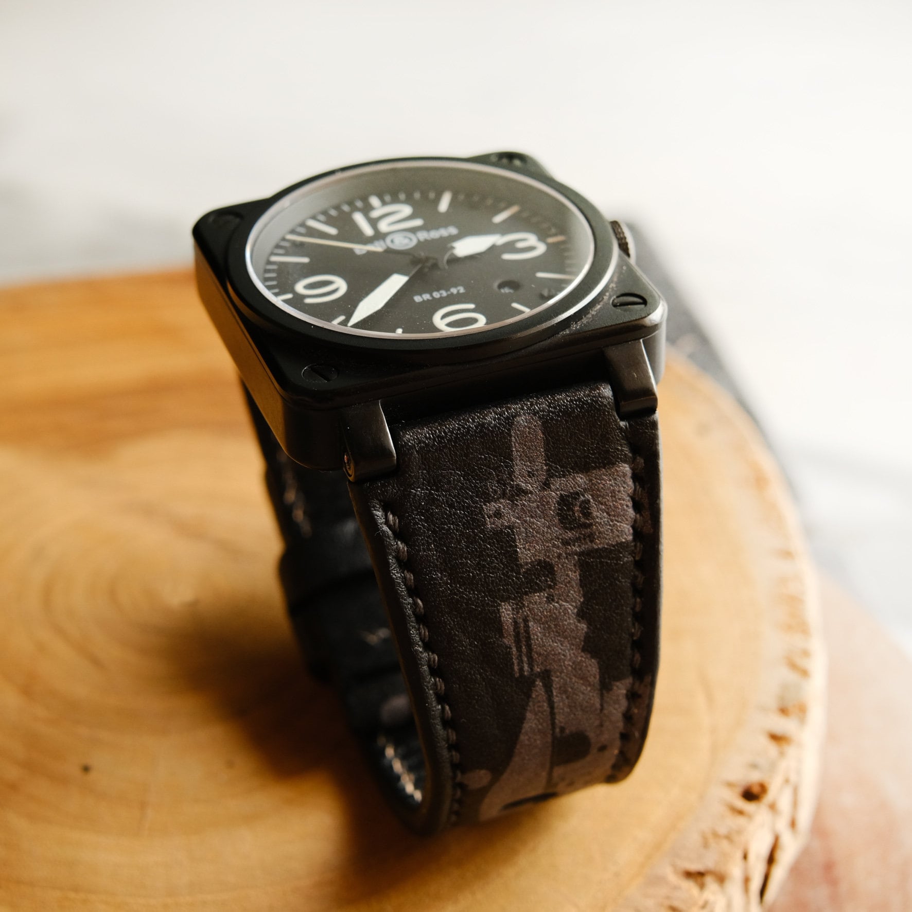値下げしました　Bell&Ross　ストラップ ナイロン時計ブライトリングベル & ロス肥厚ナイロン時計バンド