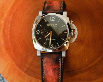 Handmade Leather Panerai Strap for Luminor & Radiomir