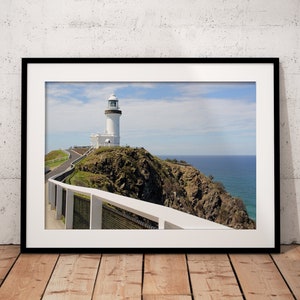 Byron Bay Print Lighthouse Photography Australia as printable wall art