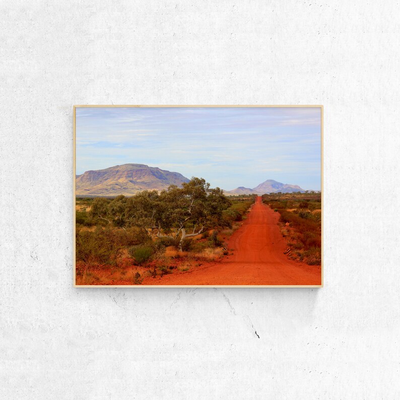 Landschapsfotografie Karijini Red Outback, Australië, regio Kimberley, West-Australië afbeelding 3