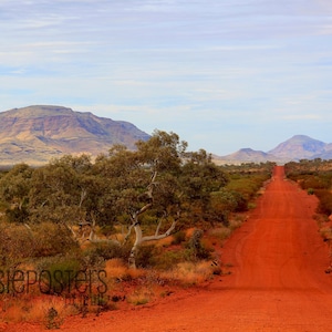 Landschapsfotografie Karijini Red Outback, Australië, regio Kimberley, West-Australië afbeelding 2