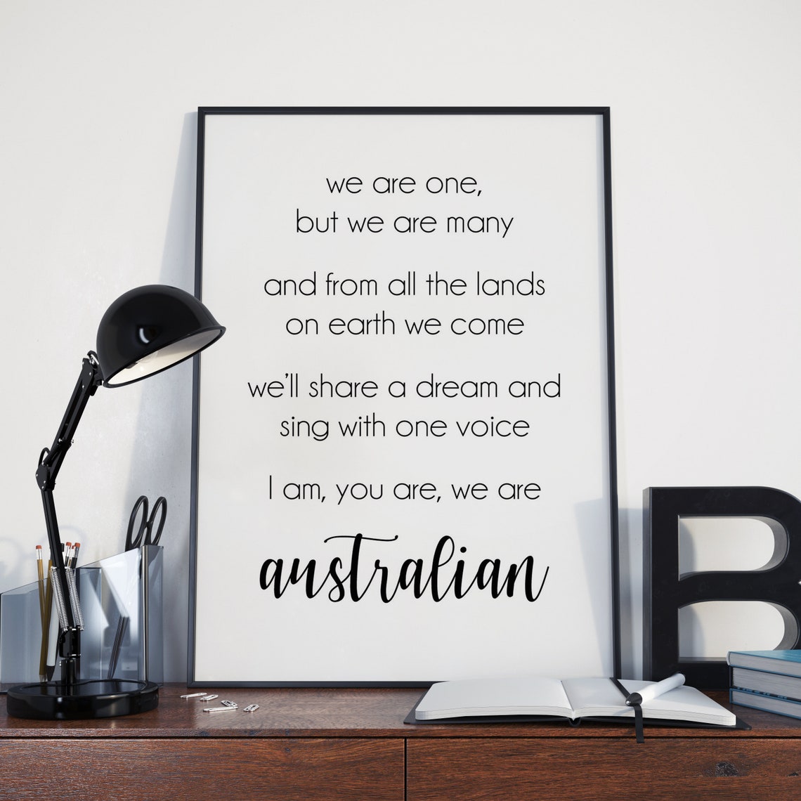 The Seekers lyrics We are Australian Australian Saying Wall Etsy