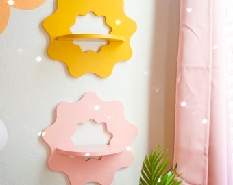 Starburst Wall + Plant Shelf