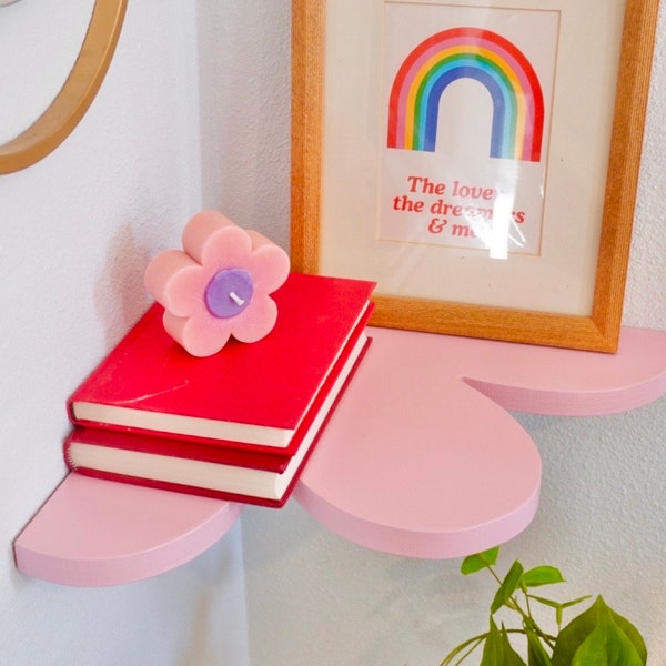 White Corner Shelf Etsy