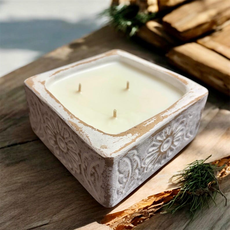 WickryCandleCo Clay Vessel Candle - Thumbnail 3