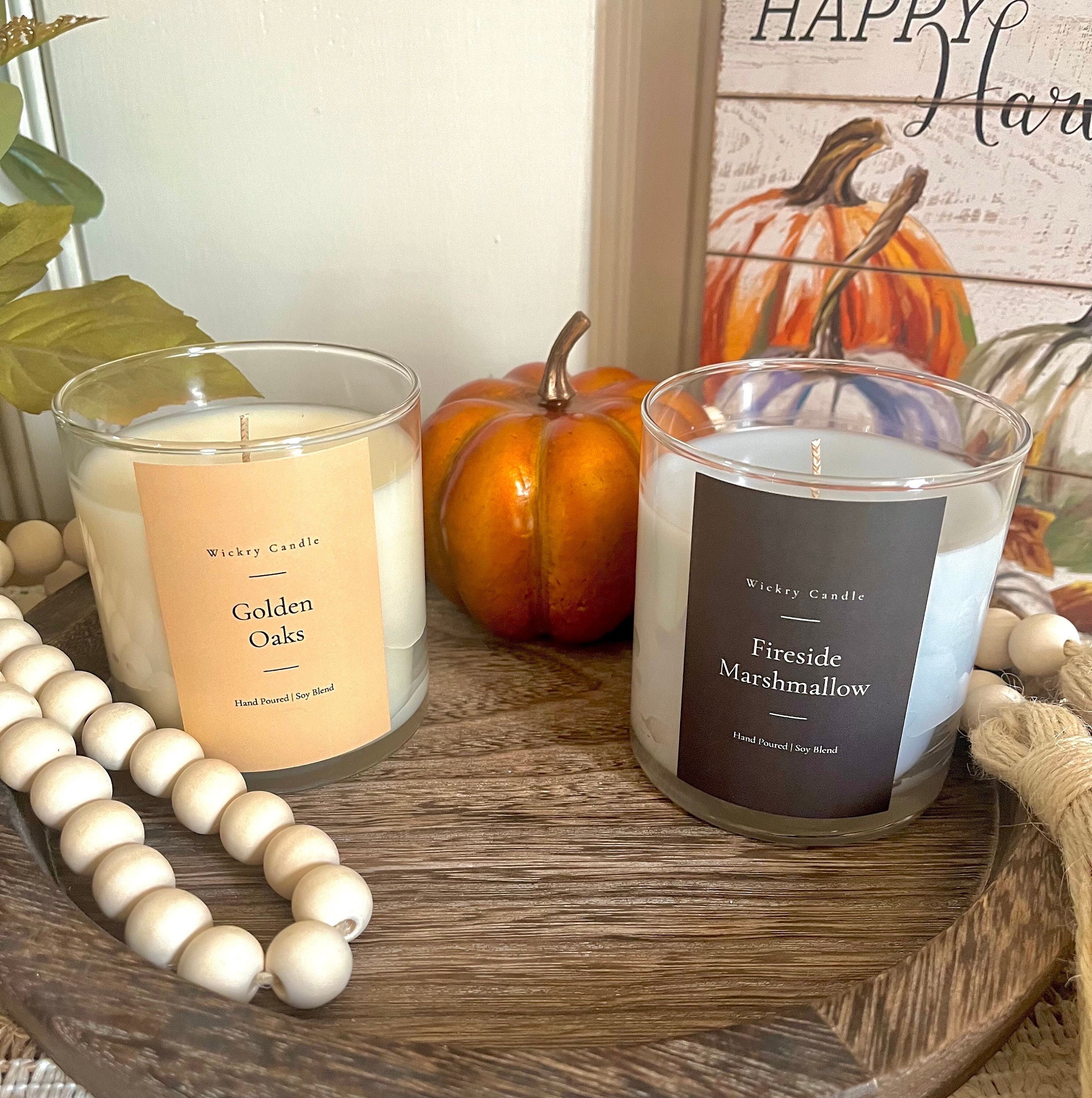 Spooky Season Halloween Candle, Natural Soy Wax Blend Candle, Fall Can –  Lemons Plus Life