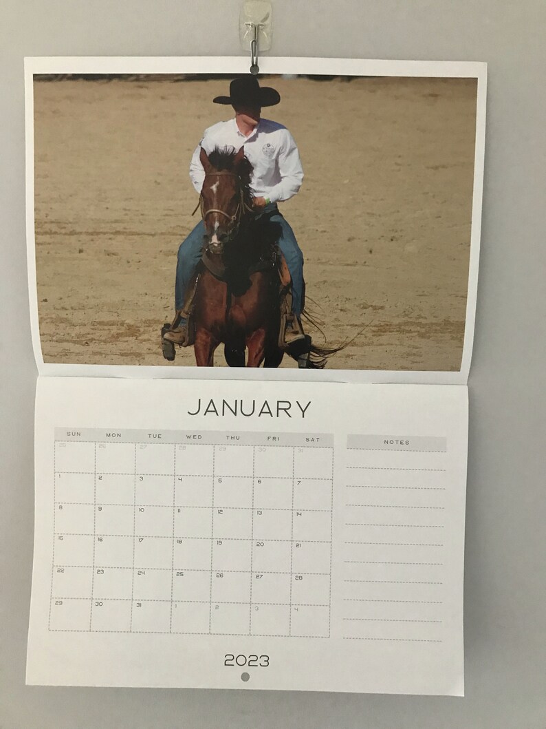 2023 Calendar A4 Australia Queensland Rodeo Etsy