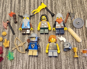 Castle dwarves themed minifigure pack