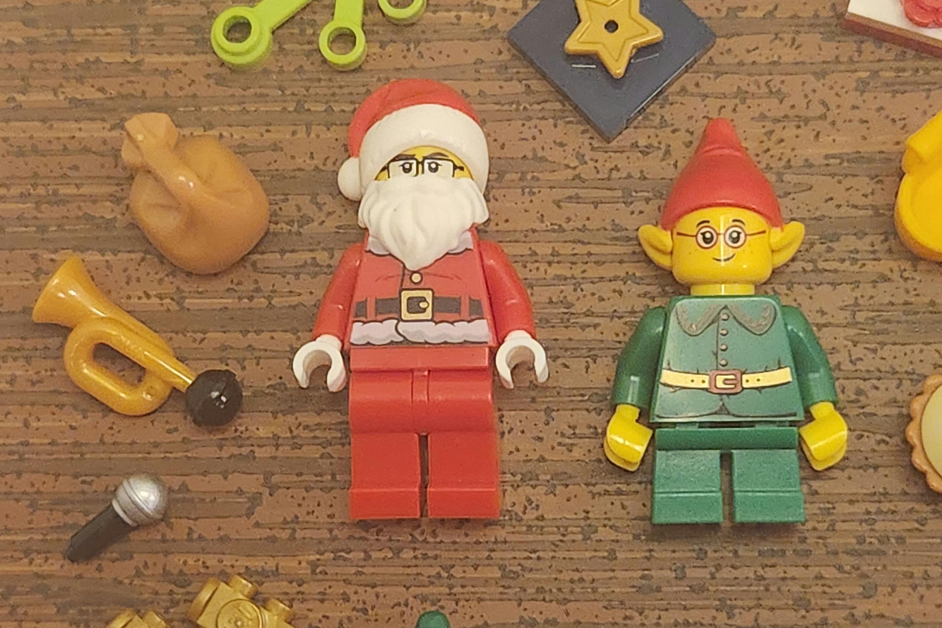 Christmas lego figures hotsell