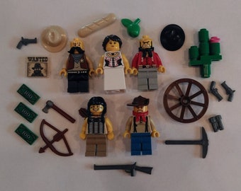 LEGO Male Man Figurine Figure Chef Indien & Hache Western Tribal Apache Warrior LEGO Male Man Figurine Figure Chef Indien & Hache Western Tribal Apache Warrior
