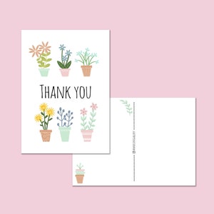 Bedankt kaartje - thank you