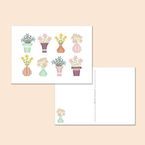 bloemen kaartje - zomaar
