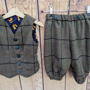 Boys Tweed Pants Etsy UK