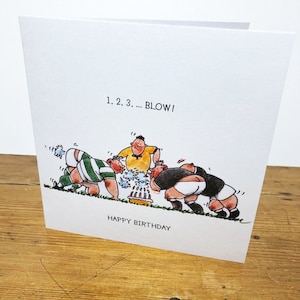 Geburtstag Rugby + Geschenkanhänger