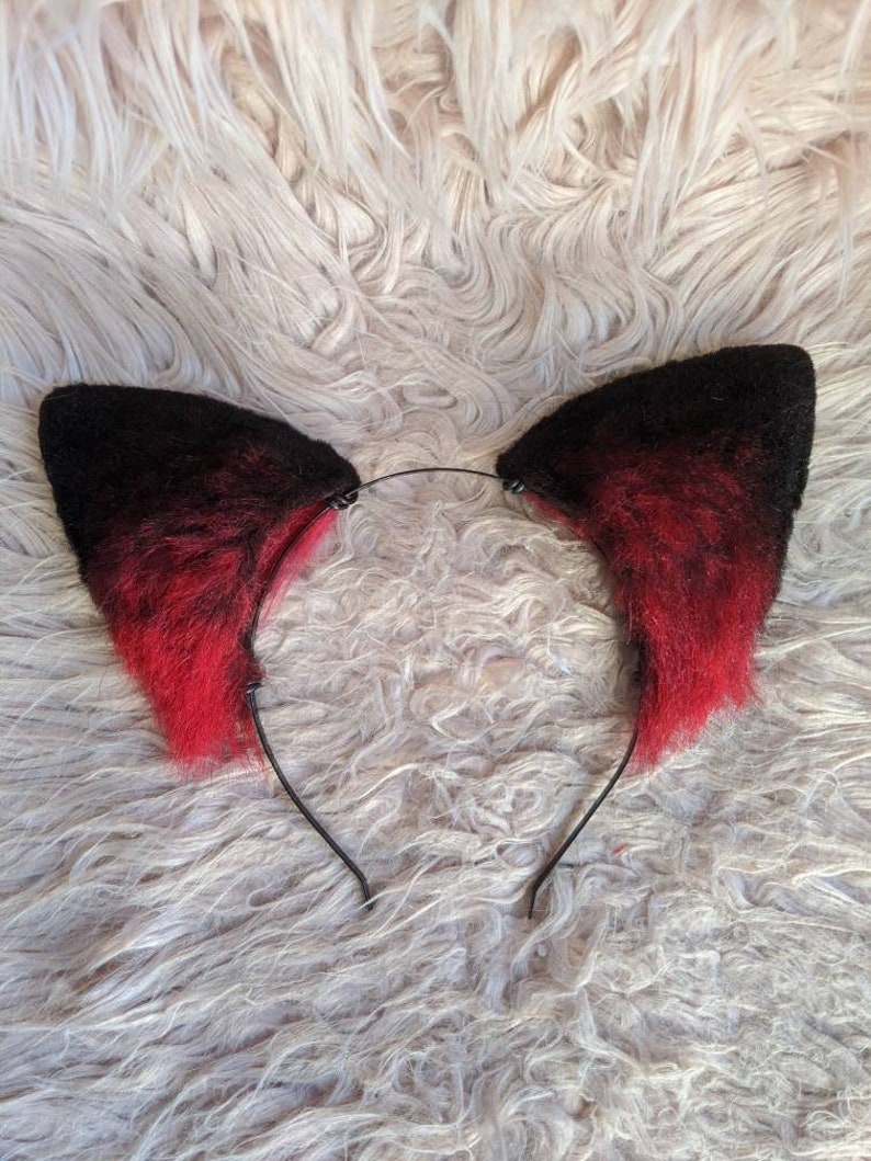 CUSTOM Realistic Cat Ears Etsy