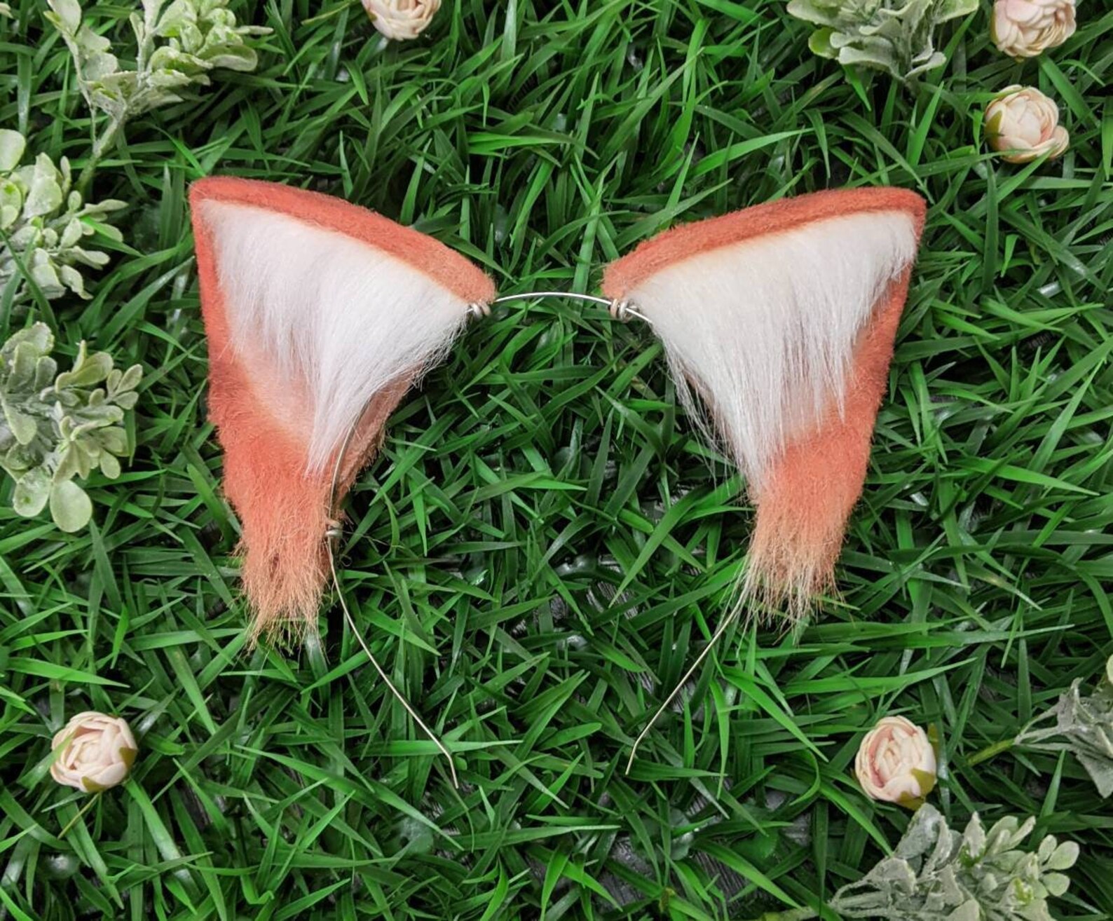 Ginger/ Orange Realistic Cat Ears Etsy