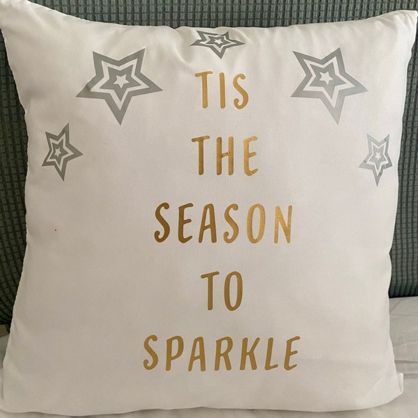 It’s the season to sparkle pillow case