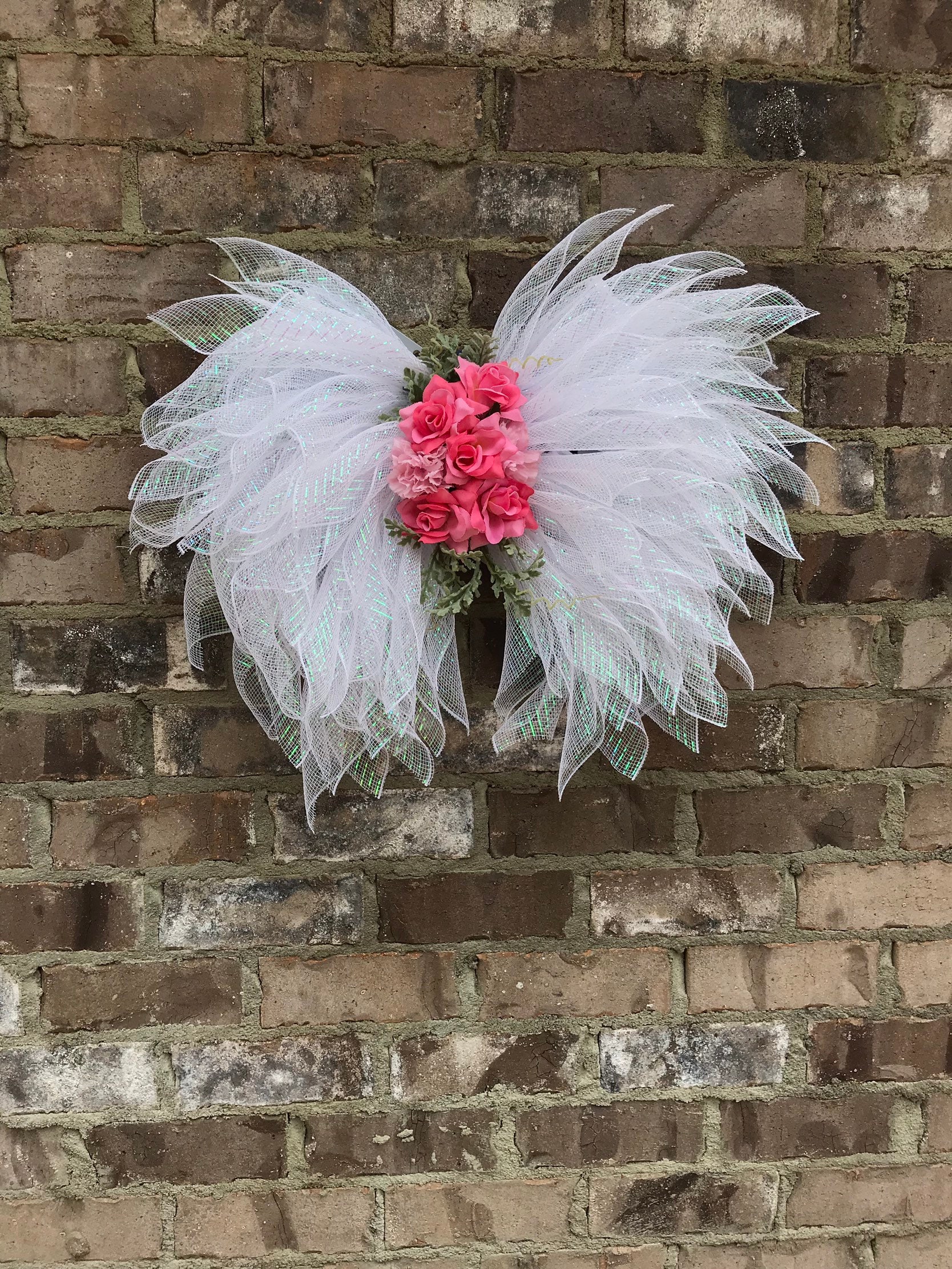 Angel Wings Wreath  Etsy