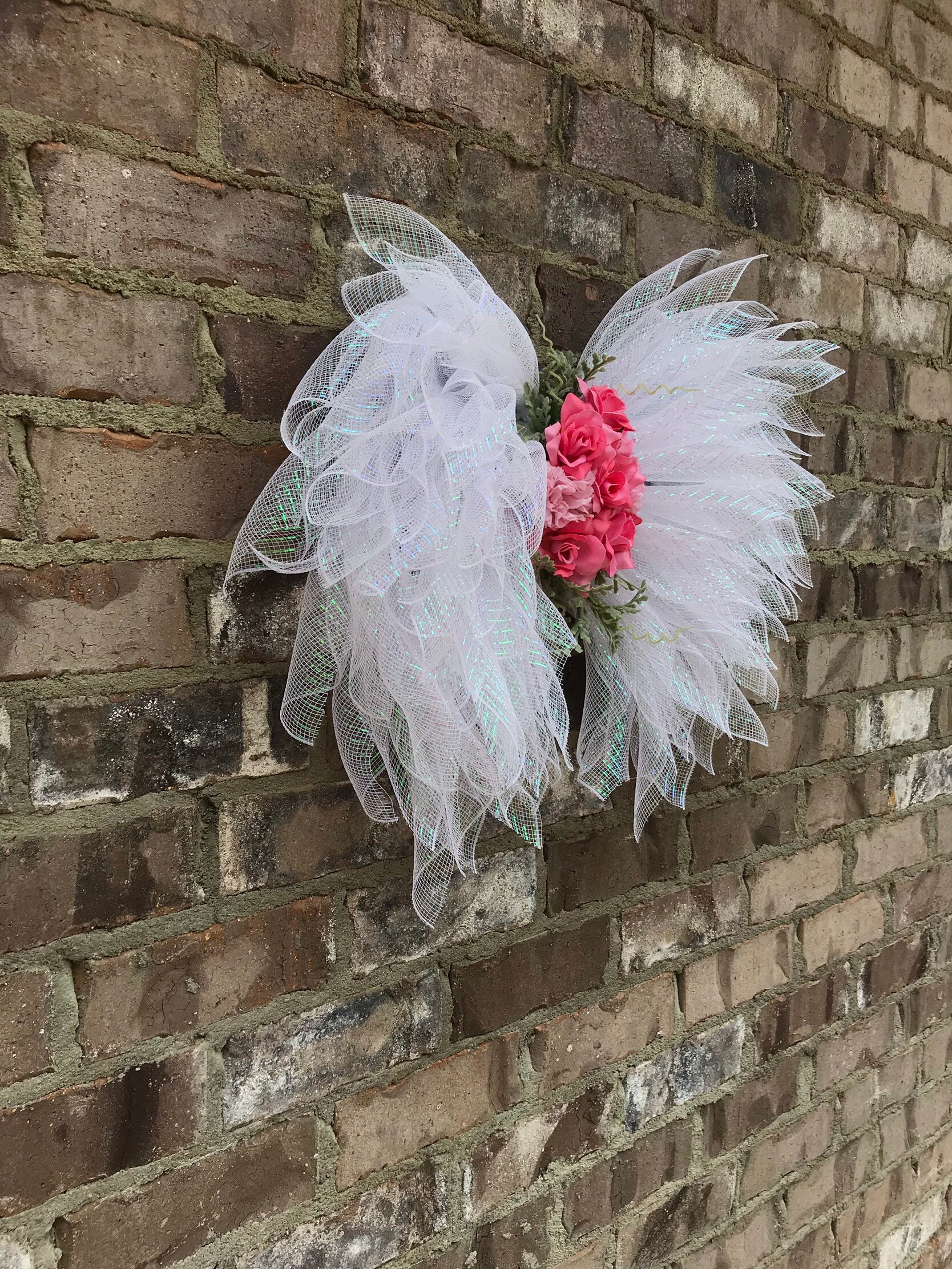 Angel Wings Wreath Etsy