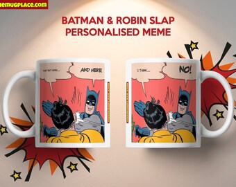 Parody Of The Batman Slapping Robin Meme Shirts And Stickers Of