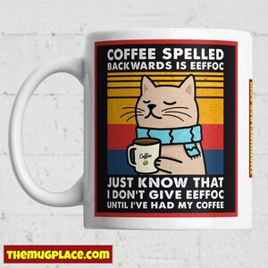Het kan me niets schelen | Grappige koffiemok met verwende kat - Sarcastische kantoorhumor - Leuk cadeau voor kattenliefhebbers, collega's en vrienden