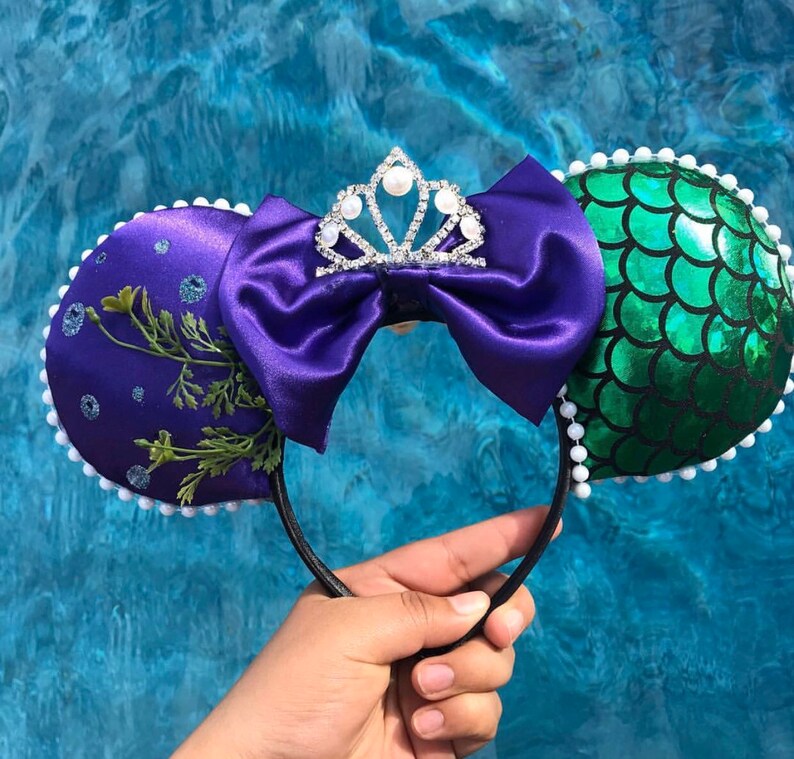 Little Mermaid Disney Ears Etsy