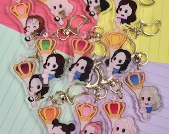 LOONA Lightstick Keychains K-Pop Girl Group - Bag Charm