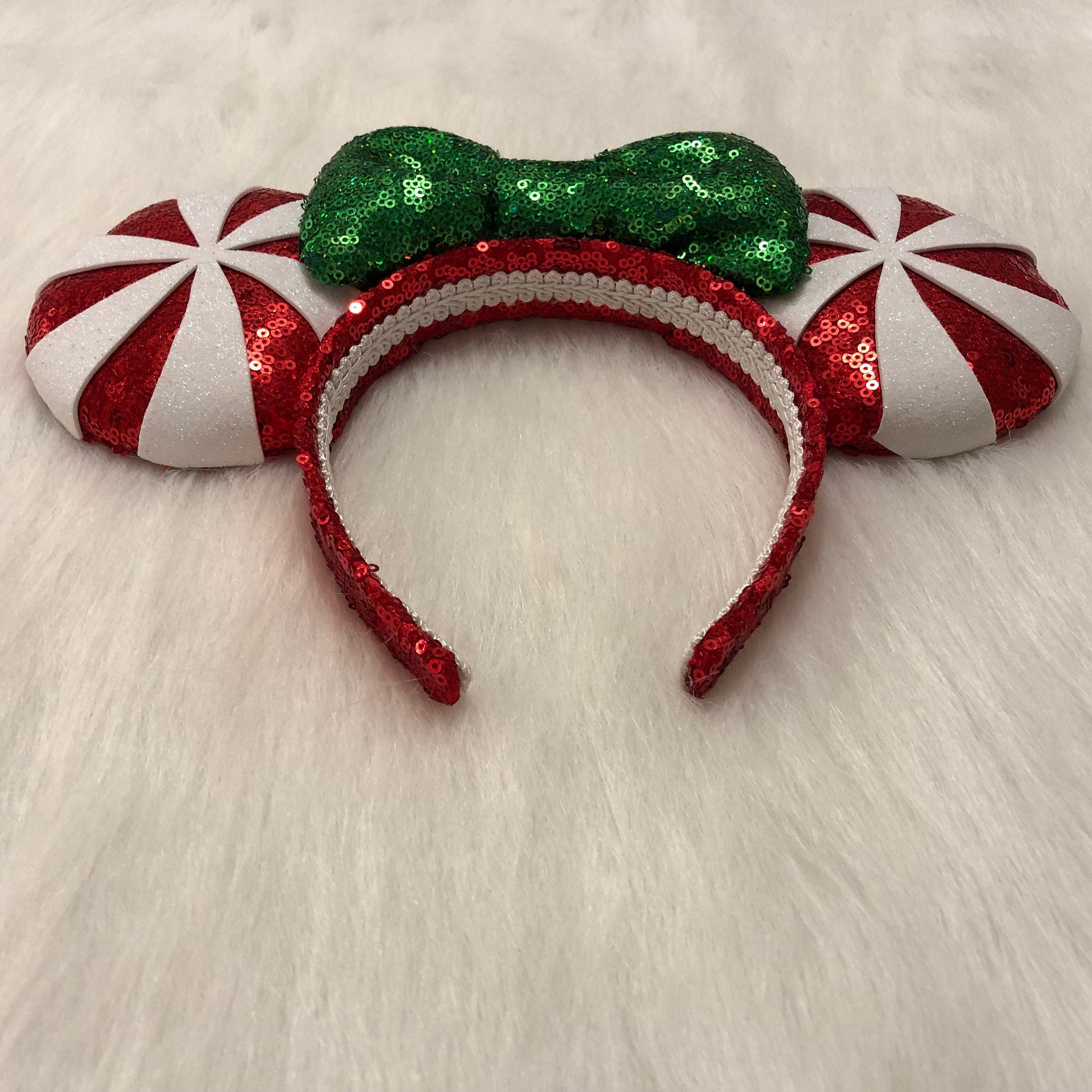 Coussin lombaire motif bonbon à la menthe poivrée | Oreiller