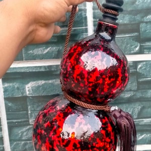 Large lacquer wine gourd, gourd that can hold wine