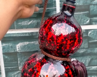 手作りの中国龍瓢箪瓶：風水アート彫刻 - Etsy 日本