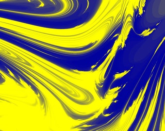 Abstract yellow-blue, digital background download